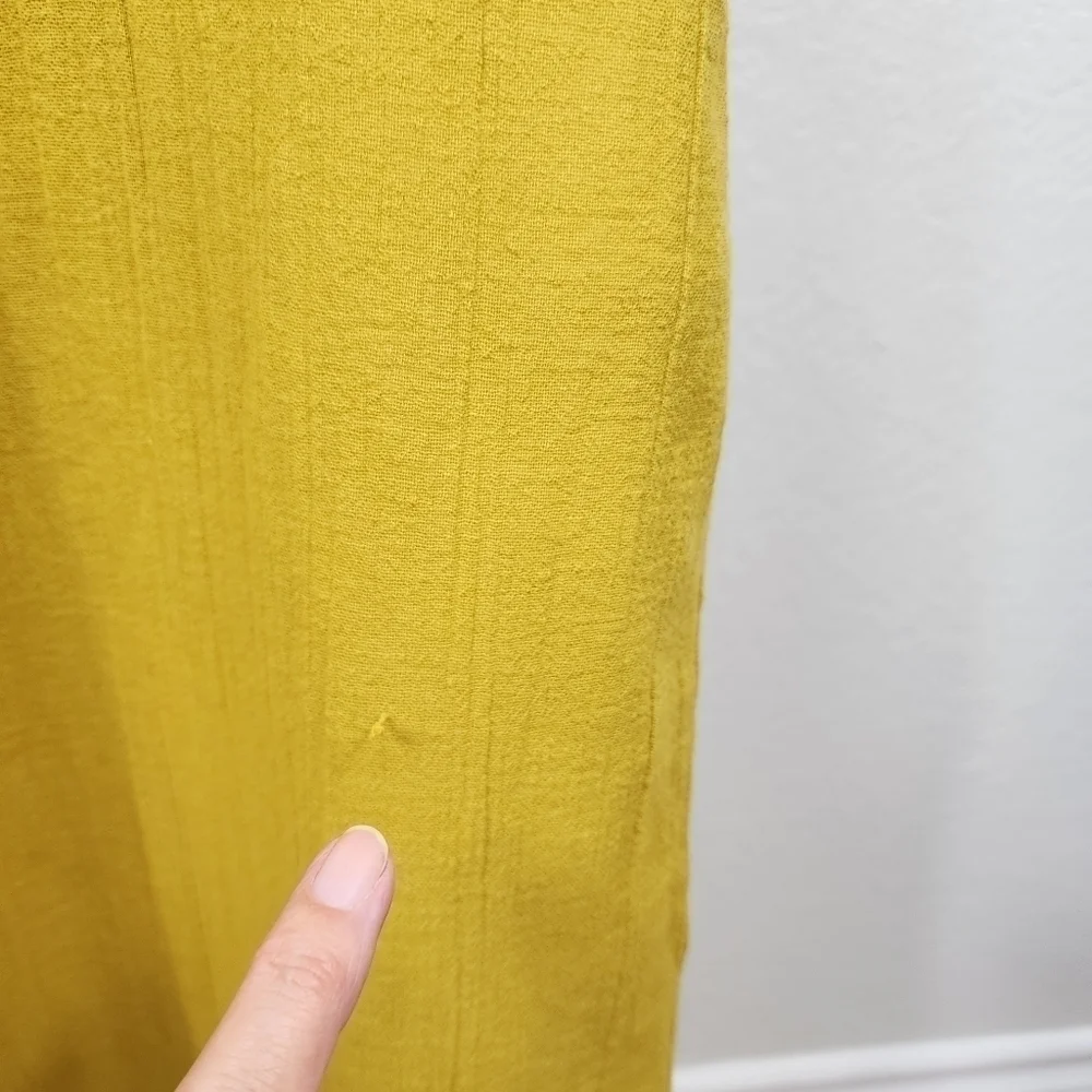 Free People Gauze Gold Boho Jumpsuit Size XS - Picture 7 of 16